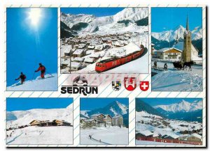 Modern Postcard Sedrun
