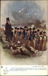 Tuck In Dickens Land Dombey & Son Chapter xii c1910 Postcard