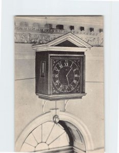 Postcard Seven-Day Clock in Entrance Hall at Monticello Virginia USA