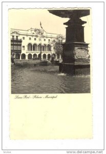 RP; Lima, Peru, 1910-30s ; Palacio Municipal