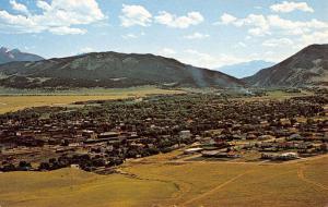 Livingston Montana Panorama View Scenic Town Antique Postcard K19168