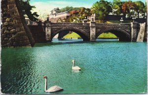 Japan The Imperial Palace Tokyo Postcard C115