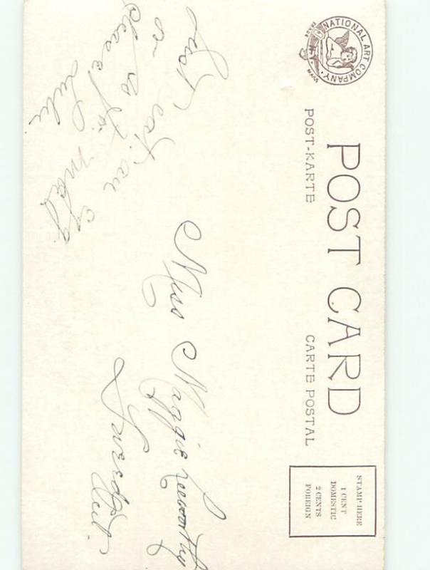 Divided-Back BIRDS SCENE Pretty Postcard AA9071