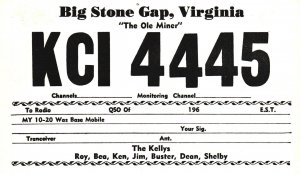 Vintage Postcard The Ole Miner Big Stone Gap Virginia KCI 4445 Monitoring