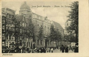 netherlands, AMSTERDAM, New Israeli Synagogue, J.D. Meyerplein (1900s) Judaica