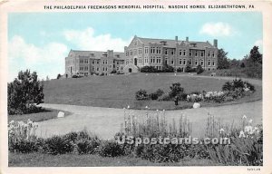 Philadelphia Freemasons Memorial Hospital - Elizabethtown, Pennsylvania PA  