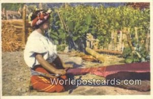 Tejedora Indigena Nebaj Guatemala Postcard