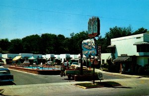 Arkansas Hot Springs The Fountain Motel 1964