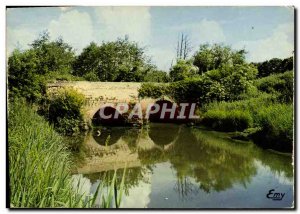 Modern Postcard Old Stone Bridge