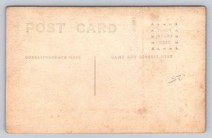 RPPC   Gay Interest  Men Spooning     Postcard