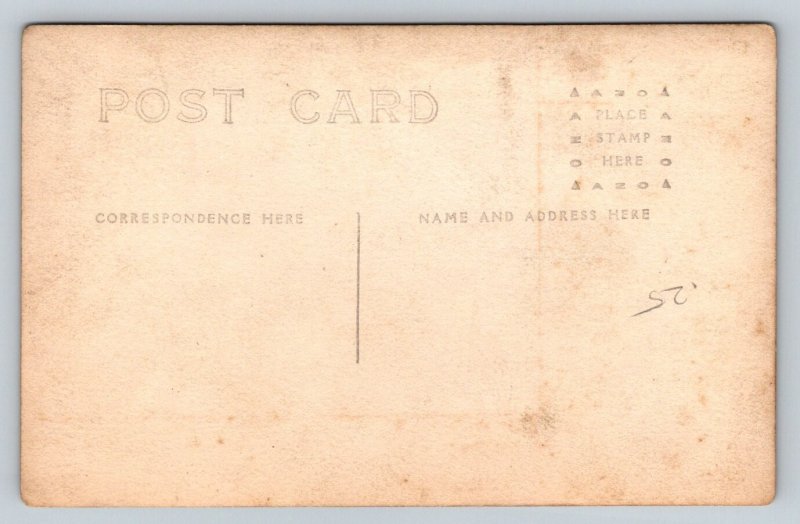 RPPC   Gay Interest  Men Spooning     Postcard