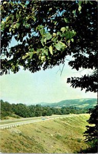 Postcard HIGHWAY SCENE Utica New York NY AL4257