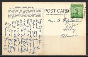 Oregon, Reedsport - Umpqua River Bridge - [OR-049]