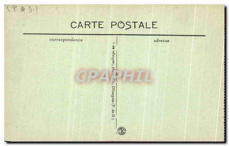 Old Postcard Thiers La Roche Percee