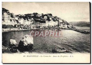 Postcard Old Marseille Anse Corniche Prophete