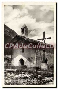 Postcard Old Bessans Chapelle De Saint Sebastien