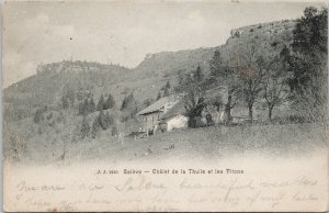 Saleve Chalet de la Thuile et les Pitons France Julien Freres Postcard G1
