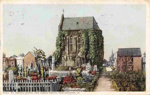 St Roch's Chapel Campo Santo Cemetery New Orleans Louisiana 1912 postcard