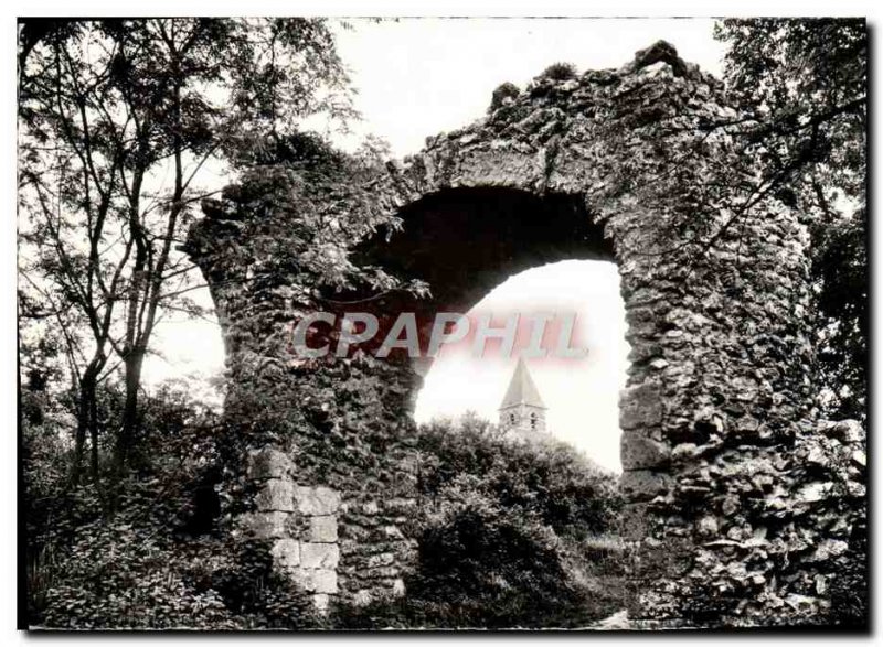 Postcard Modern Boissy-sous-Saint-Yon La Porte Bordeaux and & # 39eglise sain...