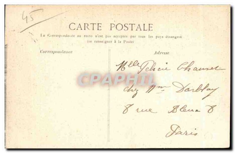 Montargis - The Mayor - Old Postcard