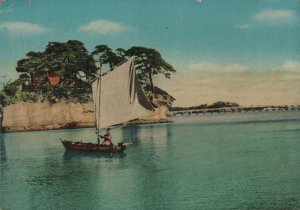 216-JP- Scenery around Matsushima and Godaido, Japan,. not used