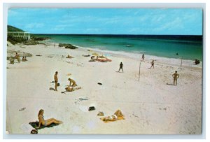 1973 Sun Bathing Scene, Elbow Beach Surf Club St.George's Bermuda Postcard