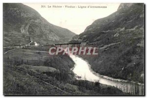 The Rhone - Viaduct - Line of Annemasse - Old Postcard