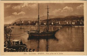 CPA Bastia vue prise de la Jetee CORSICA (1078320)