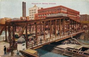 IL, Chicago, Illinois, Madison Street Bridge, V.O. Hammond No. 697