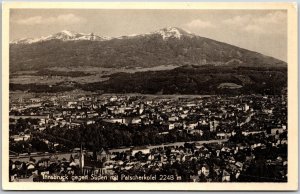 Innsbruck Gegen Suden Mit Palscherkofel Innsbruck Austria Postcard