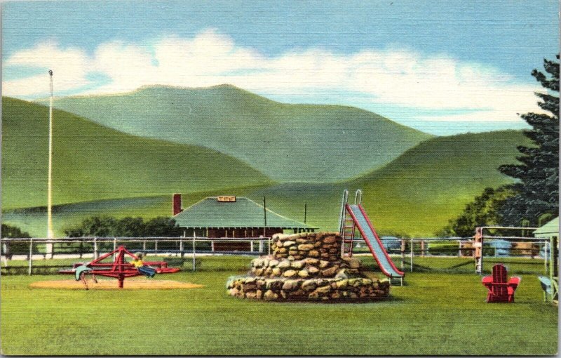 Playground Golf Course  Moat Mountain North Conway New Hampshire Postcard