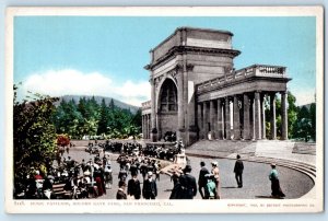 c1905 San Francisco California CA Postcard Music Pavilion Golden Gate Park
