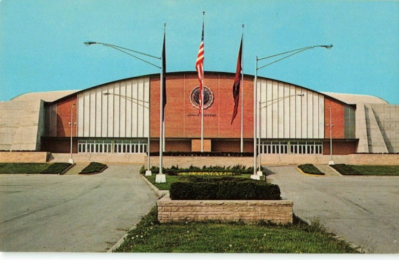 Postcard Alumni Coliseum Eastern Kentucky University Richmond