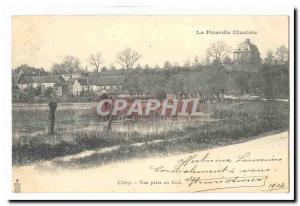 Clery Old Postcard South view taken