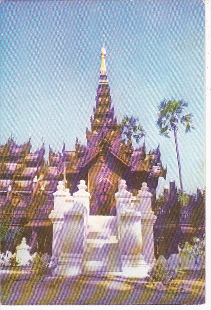 Myanmar Burma Shwe-Inbin Monastery