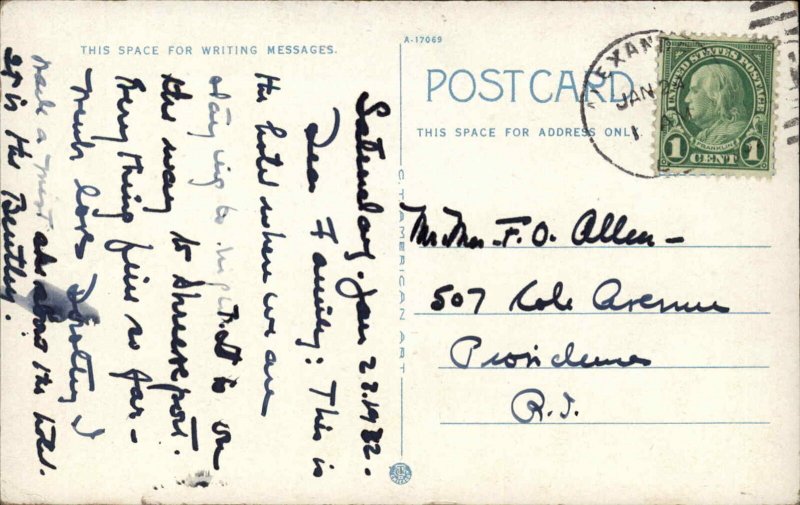 Alexandria Louisiana LA River Steamer Boat MERCURY c1920 Psotcard