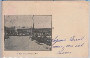 46471  PERU - POSTAL ANTIGUA vintage postcard - LIMA 1903