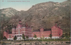 Postcard State Mental Hospital Provo Utah UT