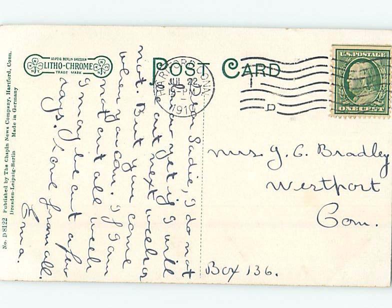 Divided-Back BUILDING Hartford Connecticut CT ho3071