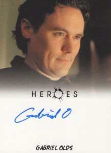 Gabriel Olds Heroes Hand Signed TV Show Autograph Card