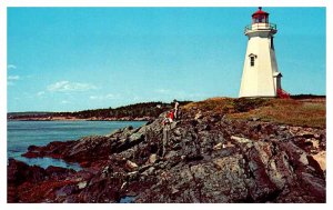 Postcard LIGHTHOUSE SCENE State of New Brunswick NB AR3387