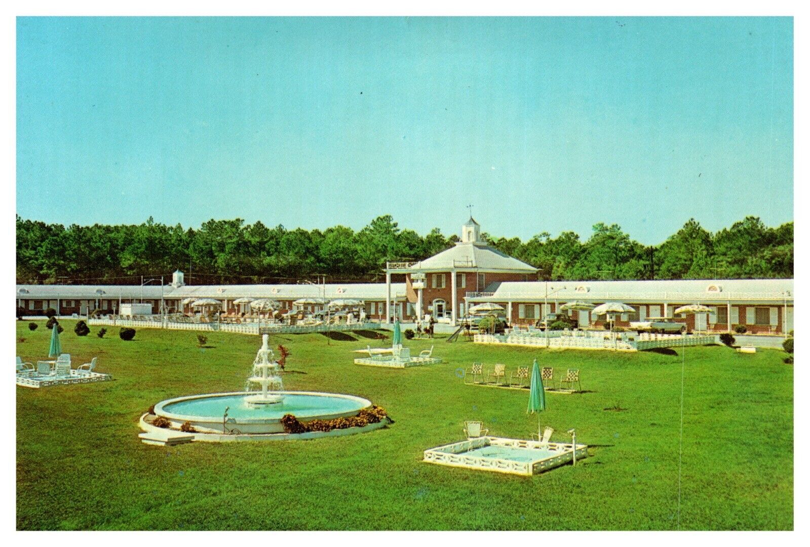 Rocky Mount North Carolina Swimming Pool Playground Unposted Chrome