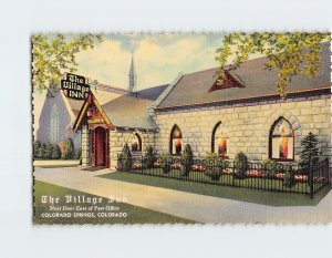 Postcard The Village Inn, Colorado Springs, Colorado