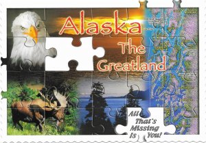 Alaska  unused. Alaska the Greatland - All that's missing is YOU!  Nice.