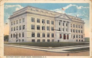 Guilford County Court House Greensboro, North Carolina NC  