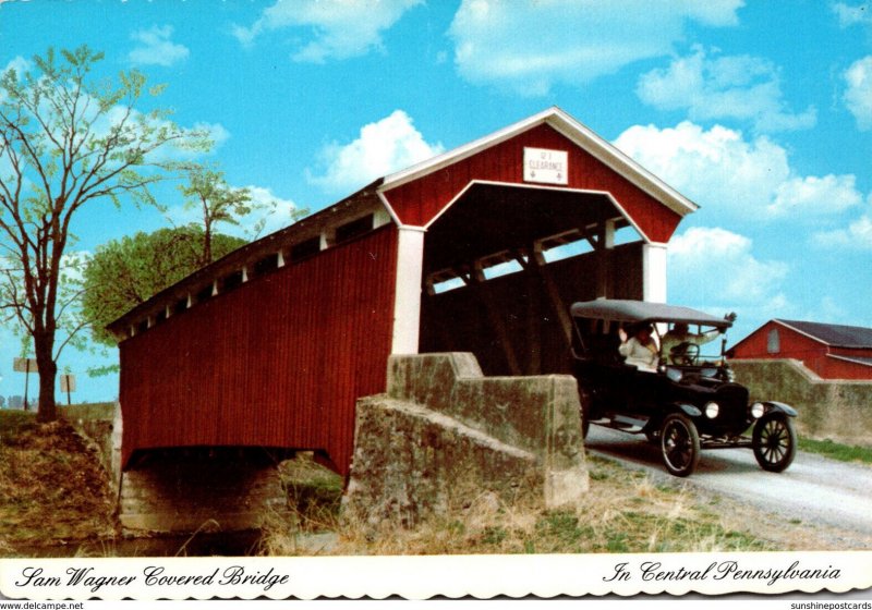 Sam Wagner Covered Bridge Pottsgrove Pennsylvania