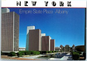 Postcard - Empire State Plaza - Albany, New York