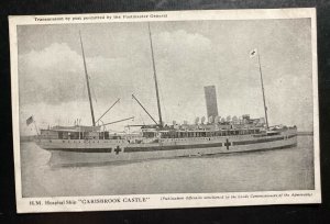 Mint Real picture Postcard Hospital Ship Carisbrook Castle