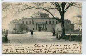 The Aquarium New York City NYC NY 1906 postcard