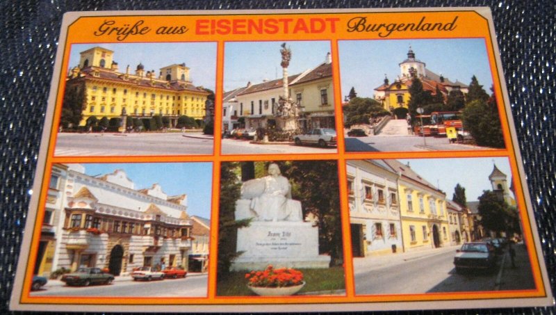 Austria Grusse aus Eisenstadt Burgenland - posted